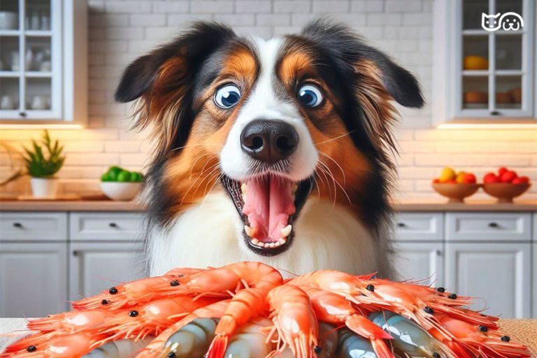 puede comer camarón el perro